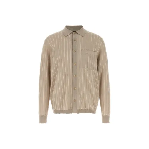 Brioni Хаки Мужские Рубашки