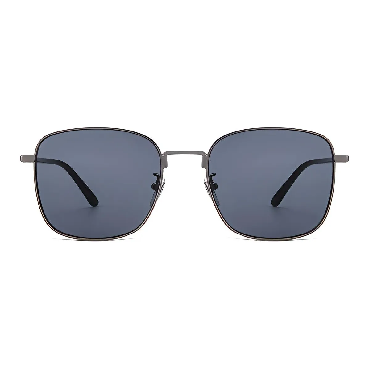 GUCCI Square Frame Metal Sunglasses