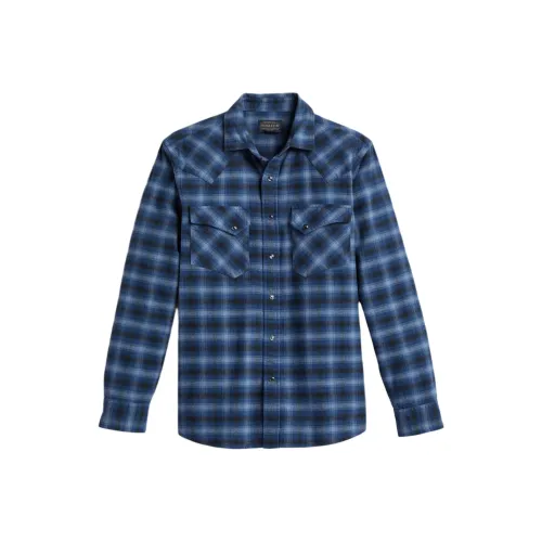 PENDLETON Синие Мужские Рубашки