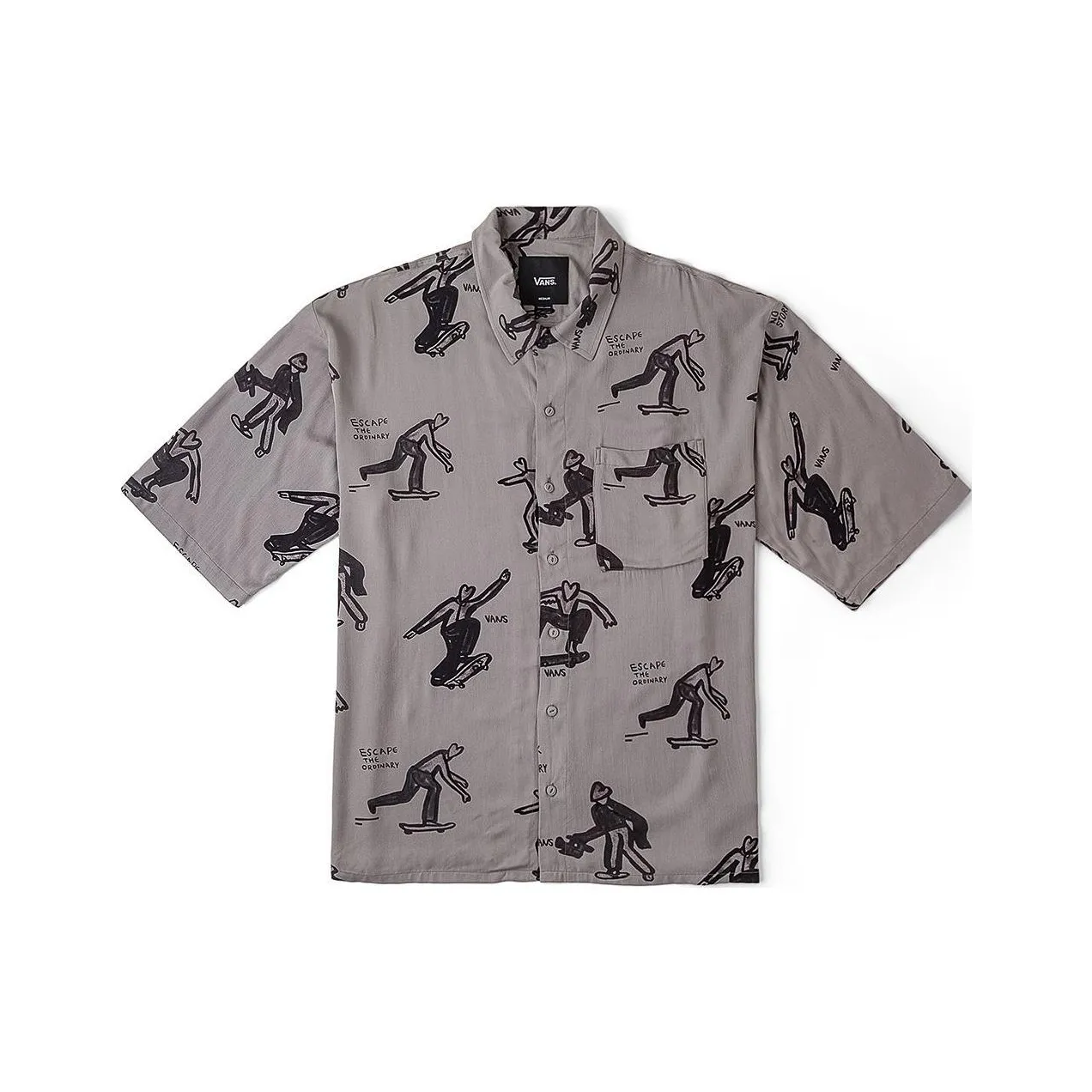 VANS x ASIA ARTIST COLLECTION SS24 Рубашка Унисекс Серый