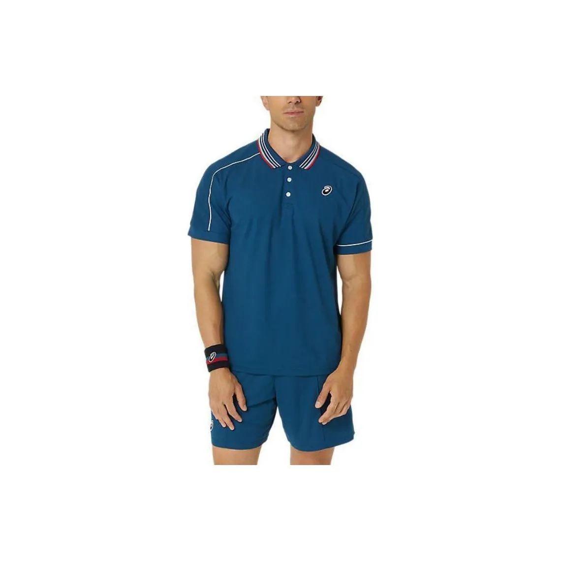 Asics Классическое Поло Мужское Тауповое