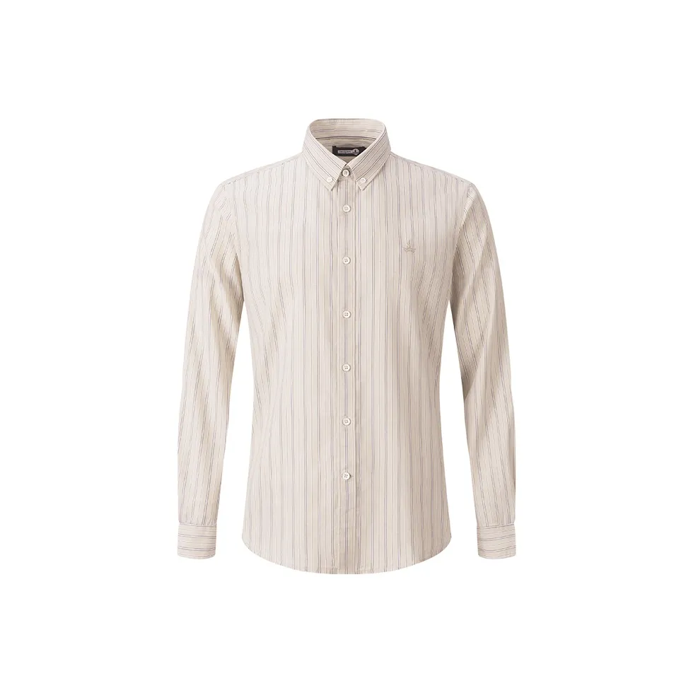 NAVIGARE Рубашка Мужская Кубинский Песок Белый