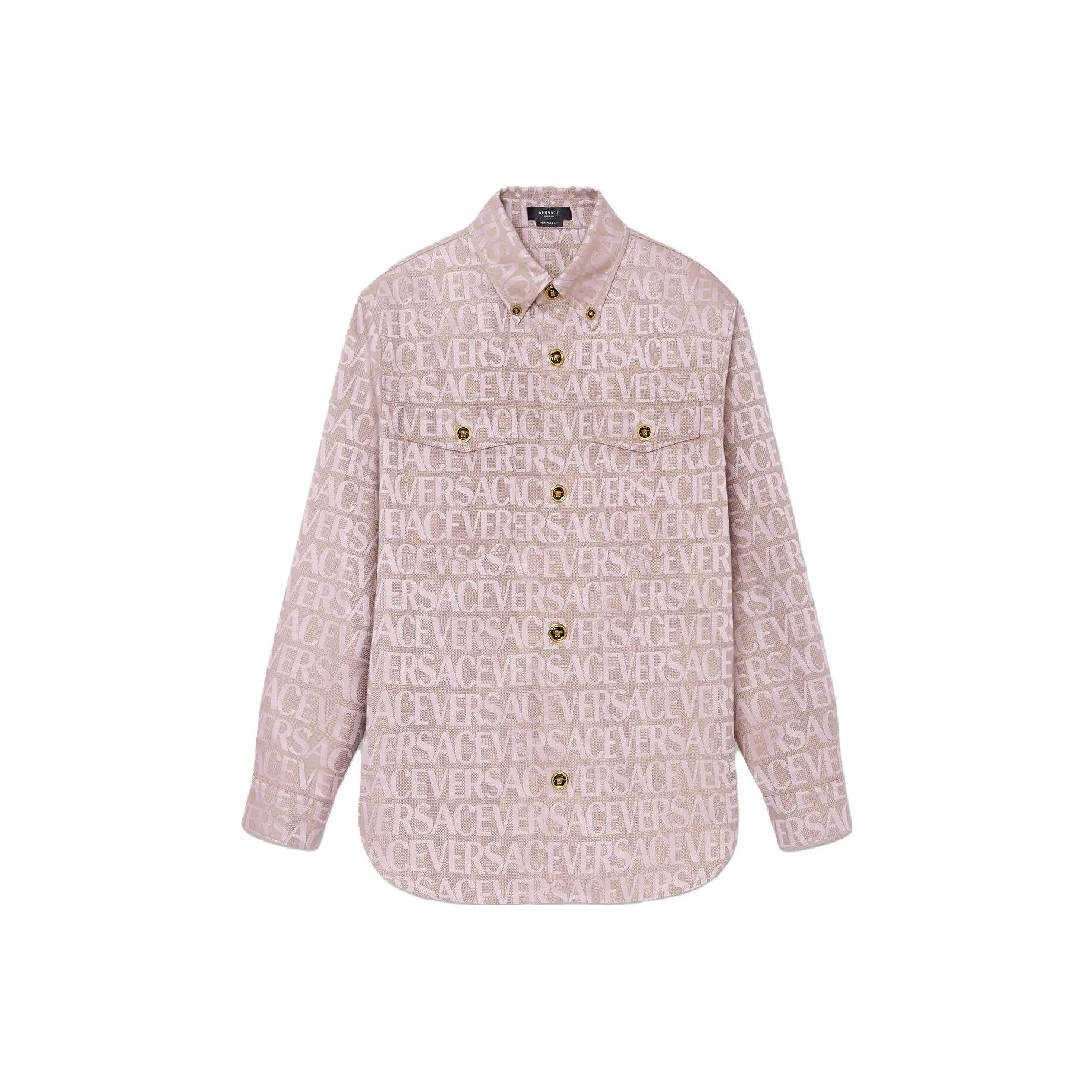 VERSACE Shirts Men's Pink