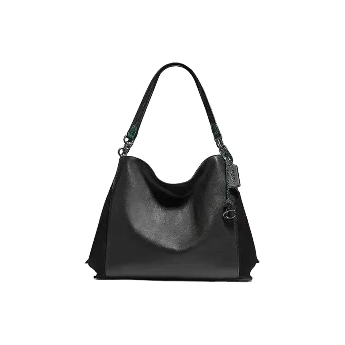 COACH Lori Leather Handbag, Crossbody Bag, Shoulder Bag Regular Women's Black