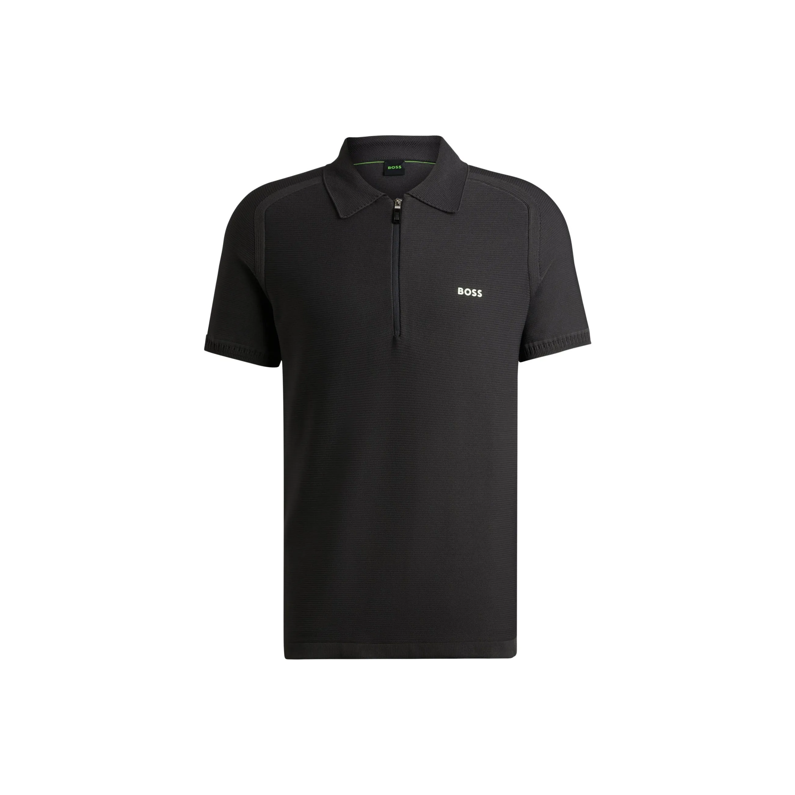 Boss HUGO BOSS Logo Rubberised Short Sleeved Polo Shirt
