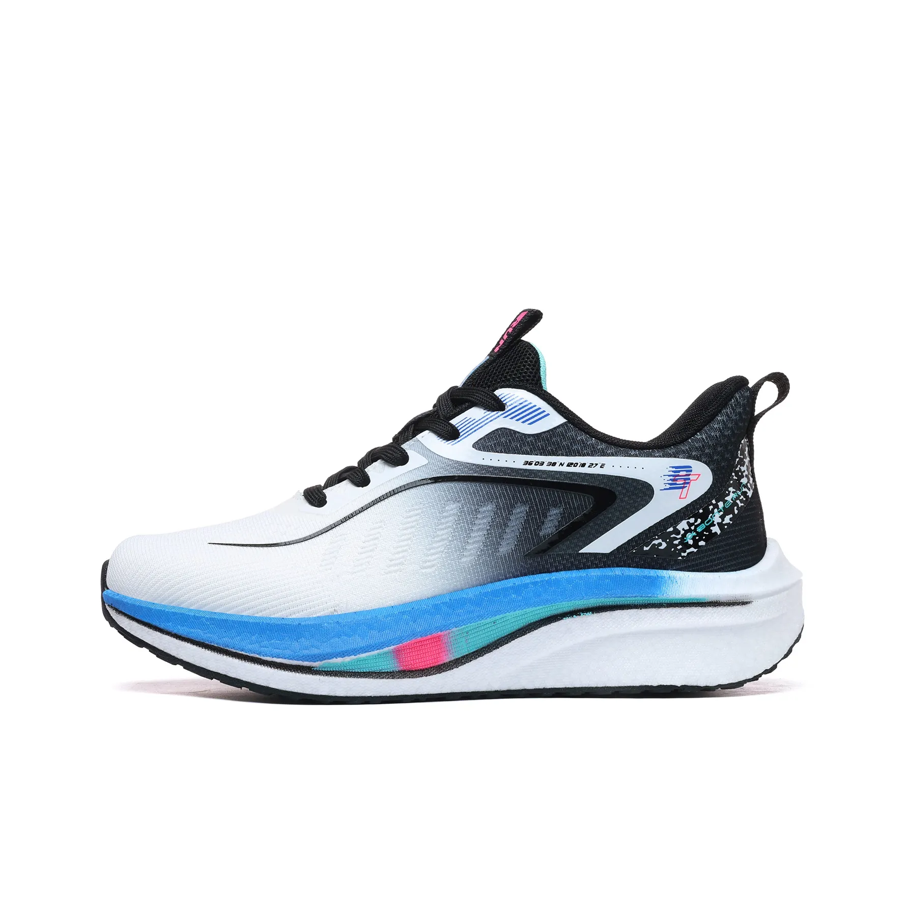 BTE Anti-Slip Wear-Resistant And Coverage Warm Low-Top Carbon Plate Casual Running Shoes Men's