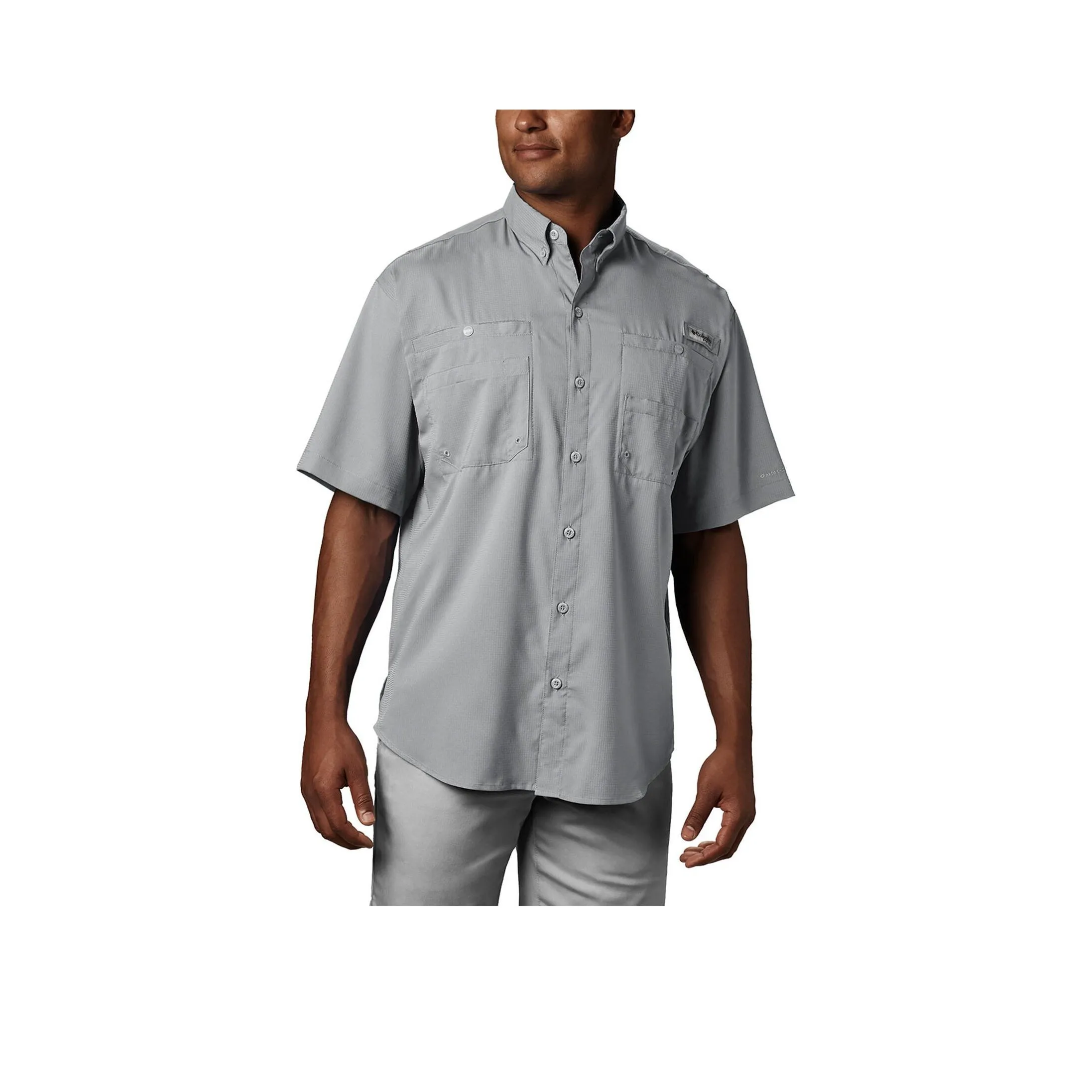 Columbia Shirts Men Gray