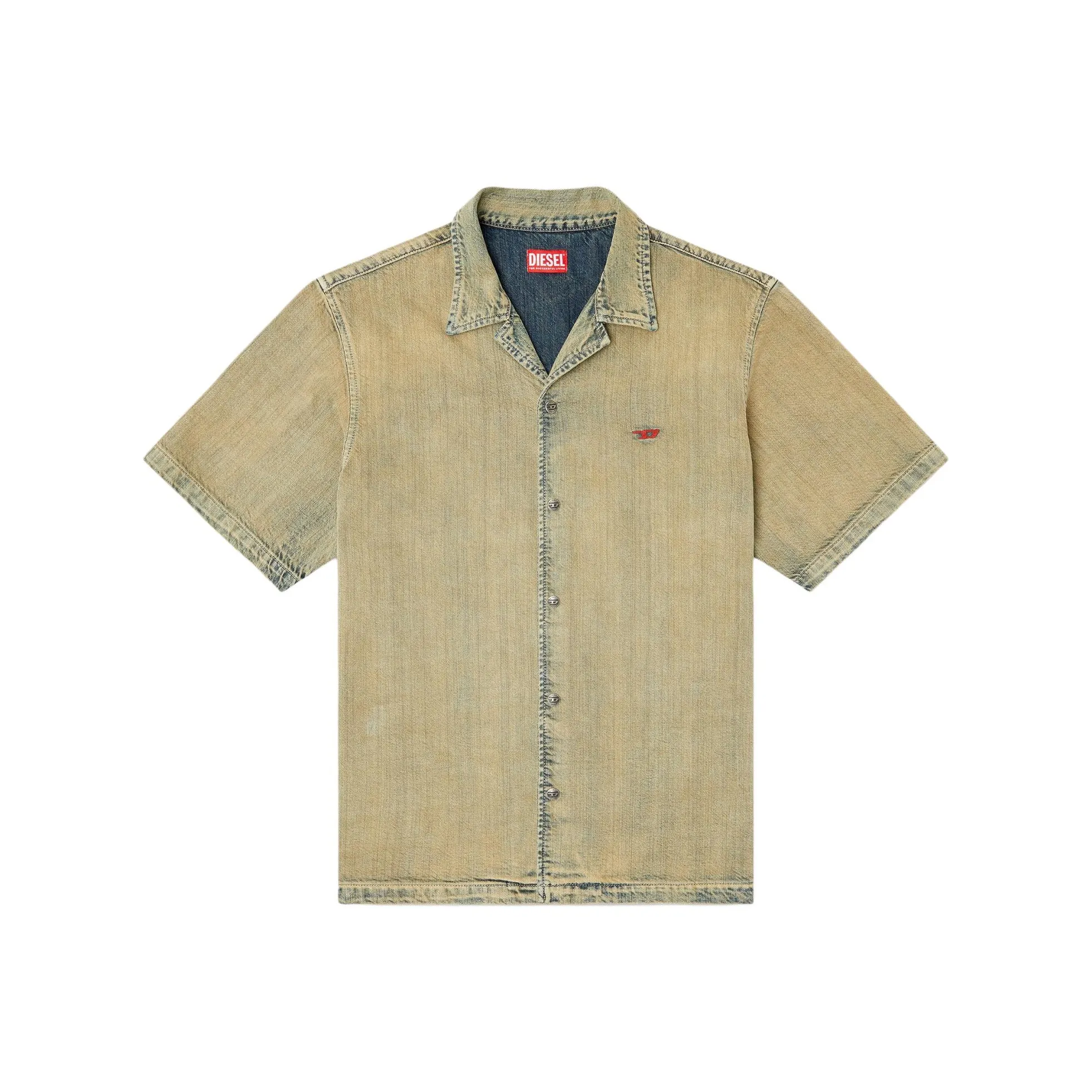 DIESEL Бежевые Мужские Рубашки