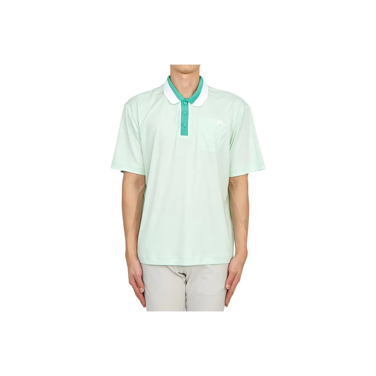 J.Lindeberg Polo Shirt Men's Light Green
