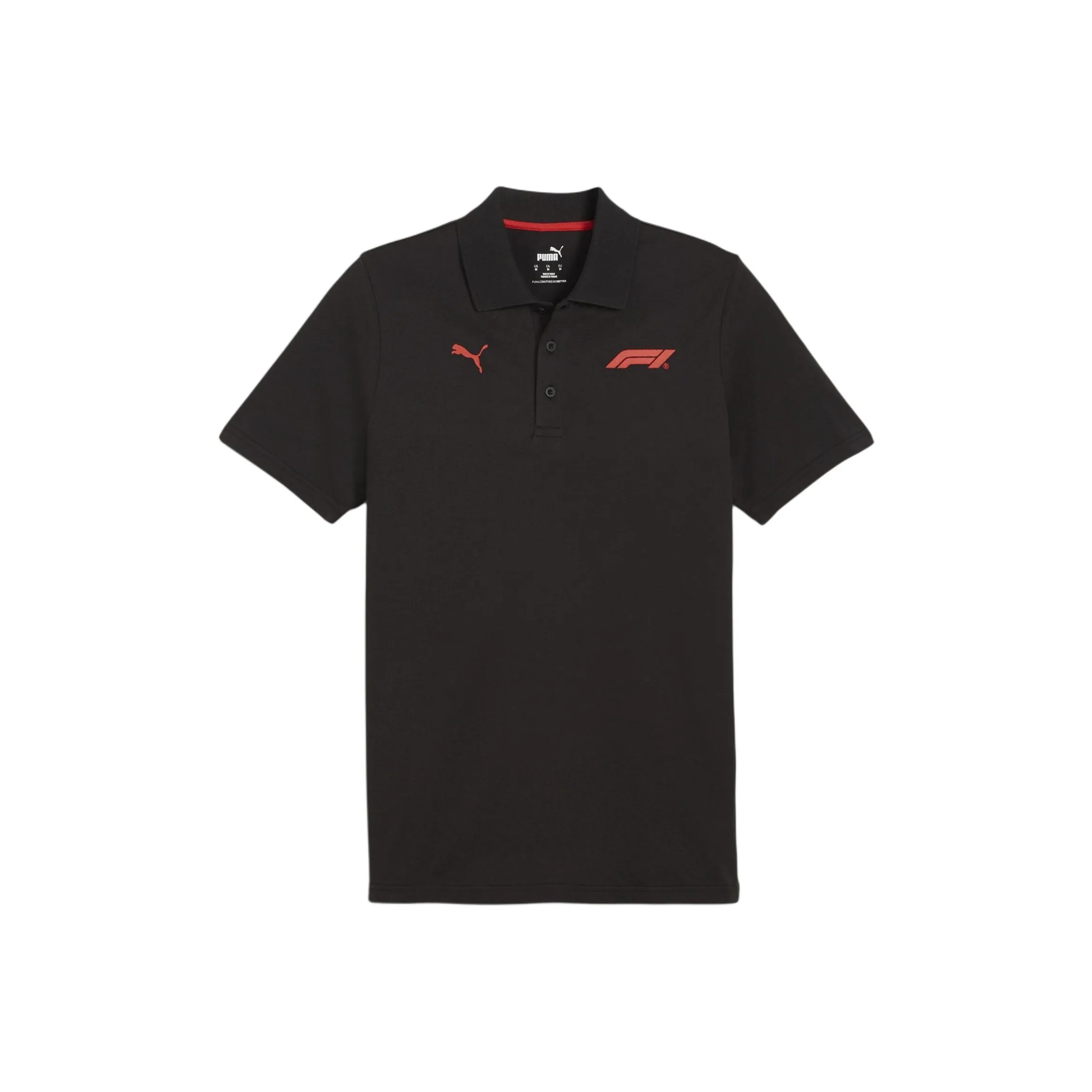 PUMA ESS Polo Мужской Черный