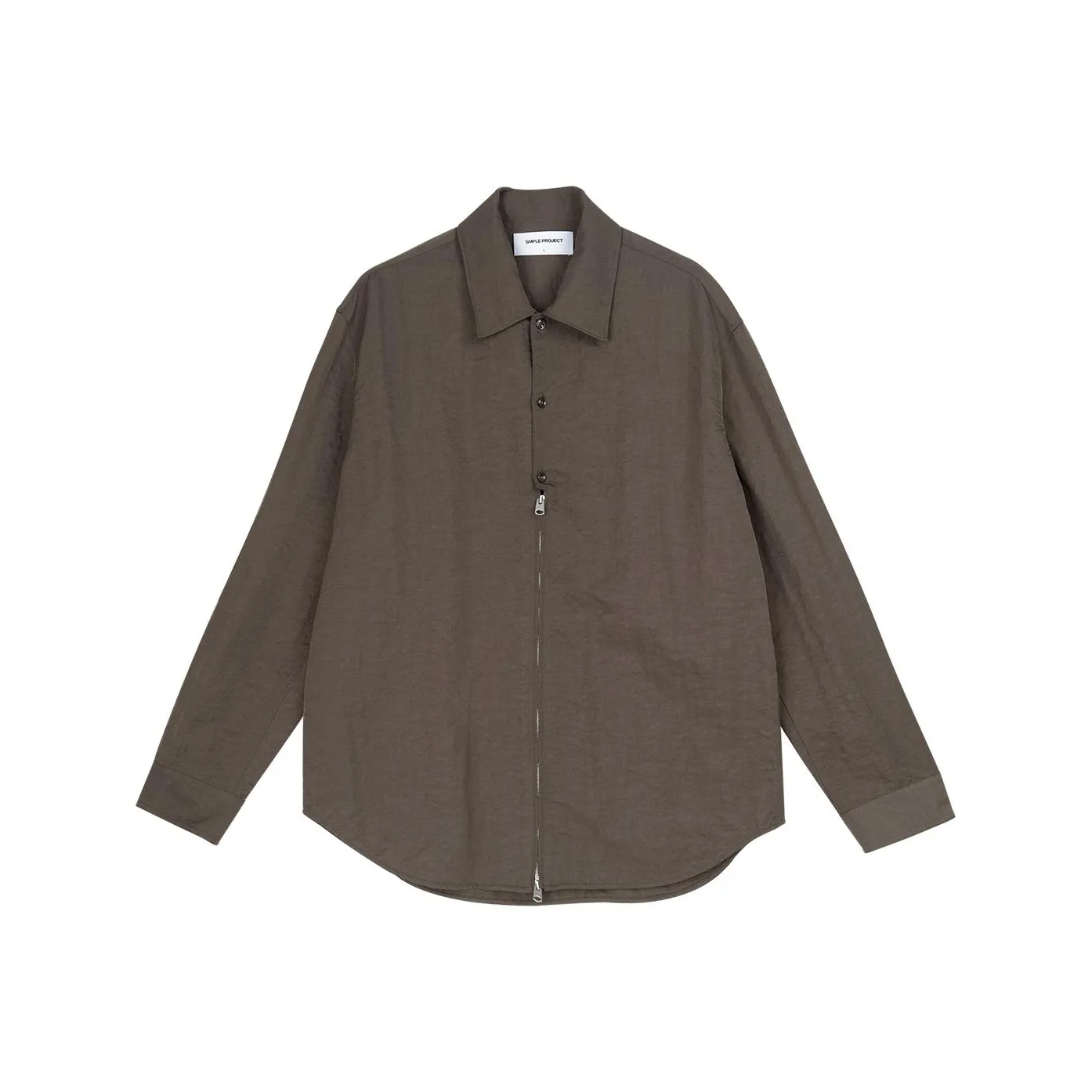 SIMPLE PROJECT Shirt Unisex Olive Green