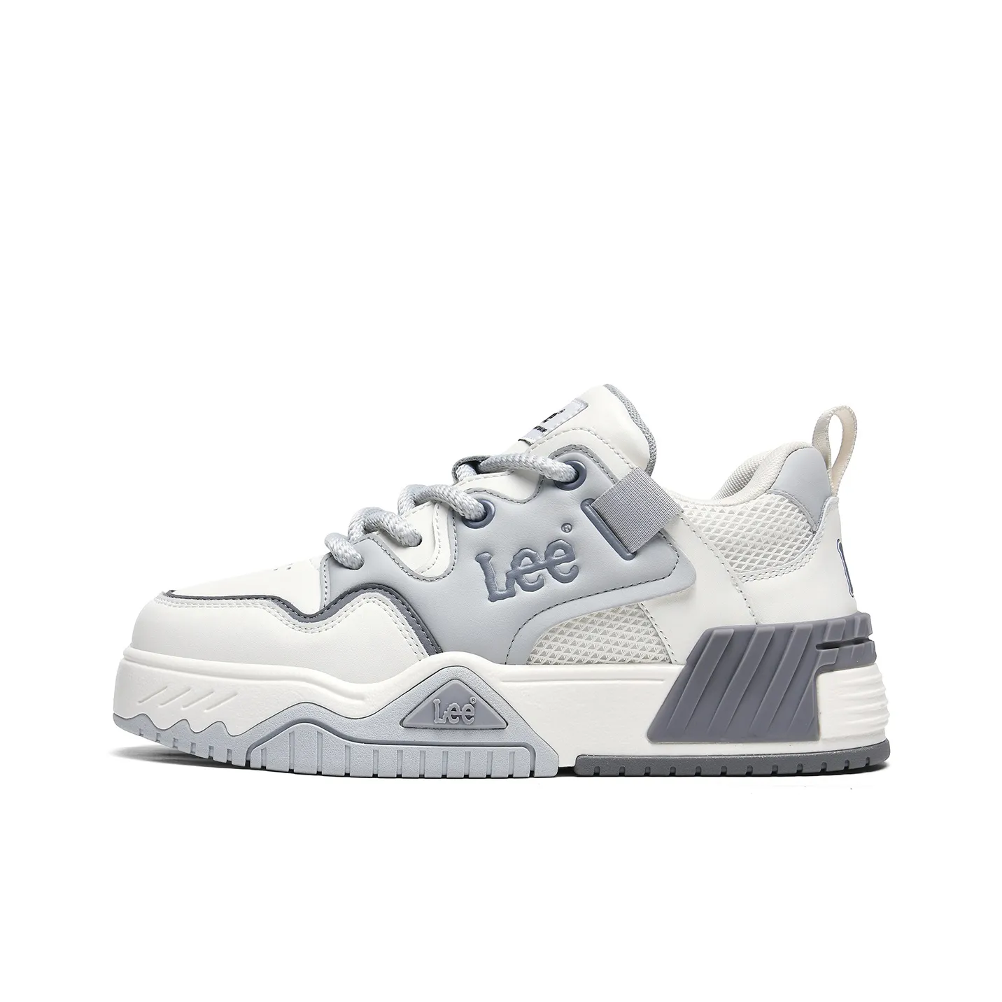 Lee совместный бренд Белый Кроссовки Модный и Универсальный Комфортный и Дышащий Низкий Топ Кроссовки для скейтбординга Мужской