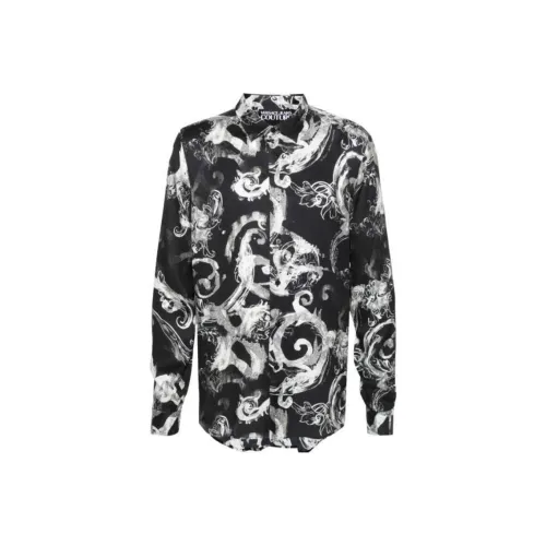 VERSACE JEANS Черные Мужские Рубашки