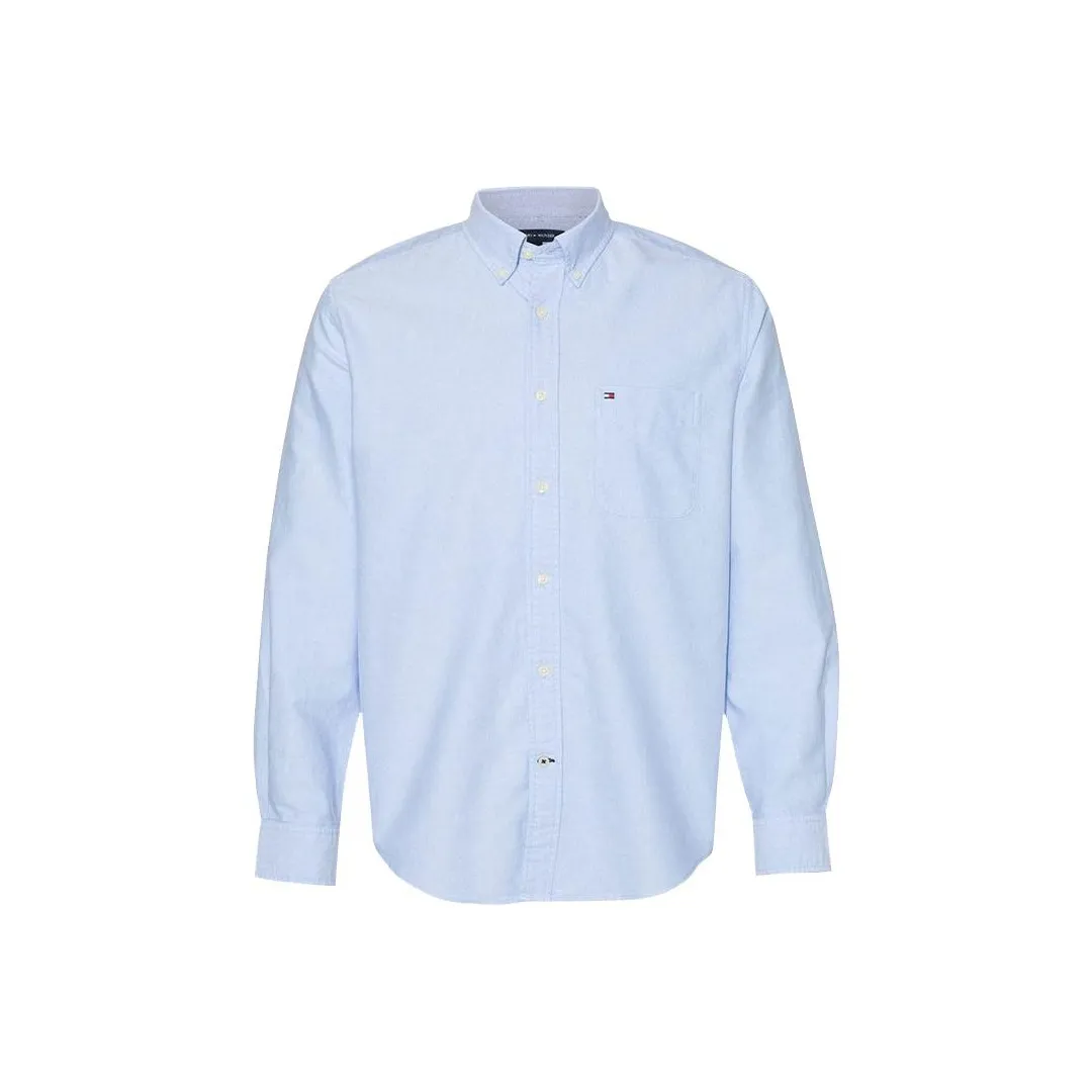 Tommy Hilfiger Рубашка Мужская Синяя
