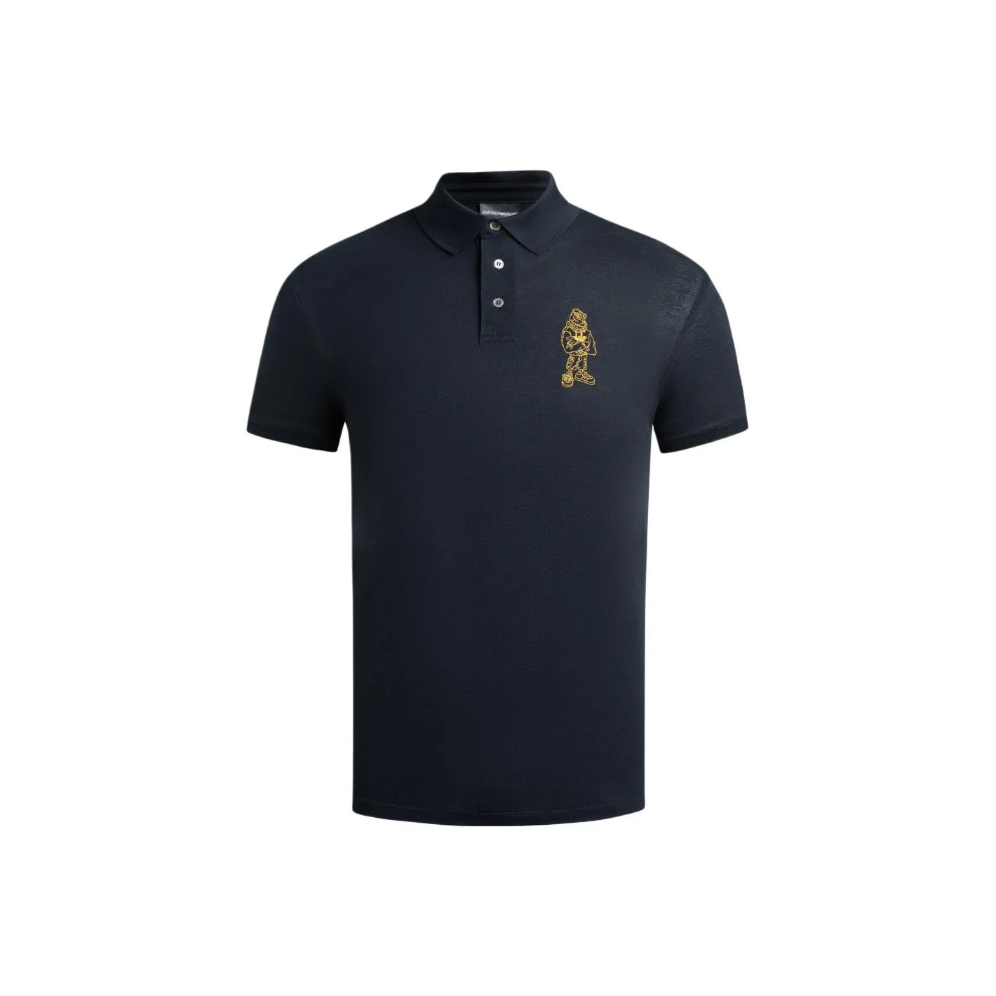 EMPORIO ARMANI SS23 Поло Мужское Темно-синий