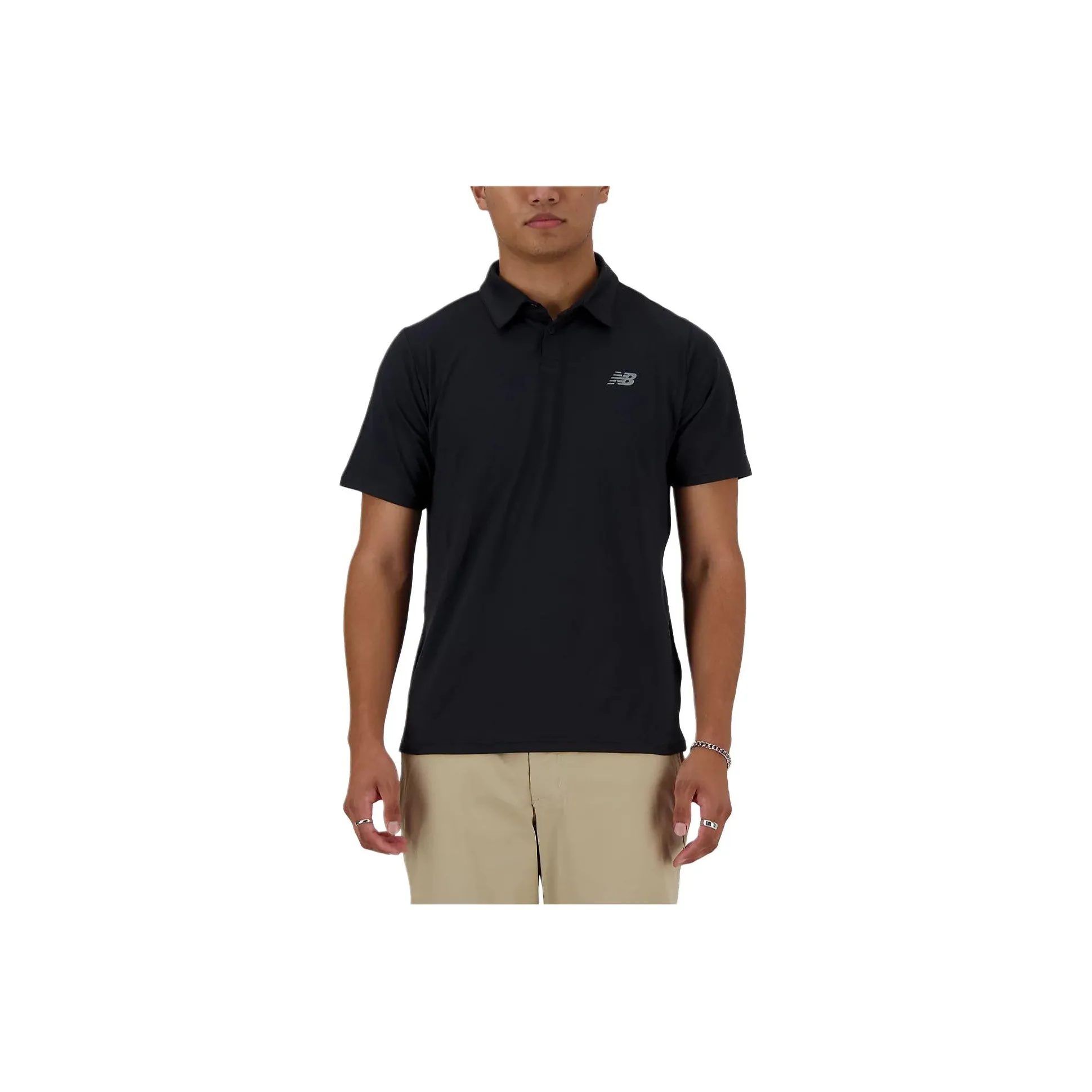 New Balance Performance Polo Shirt Men's Black