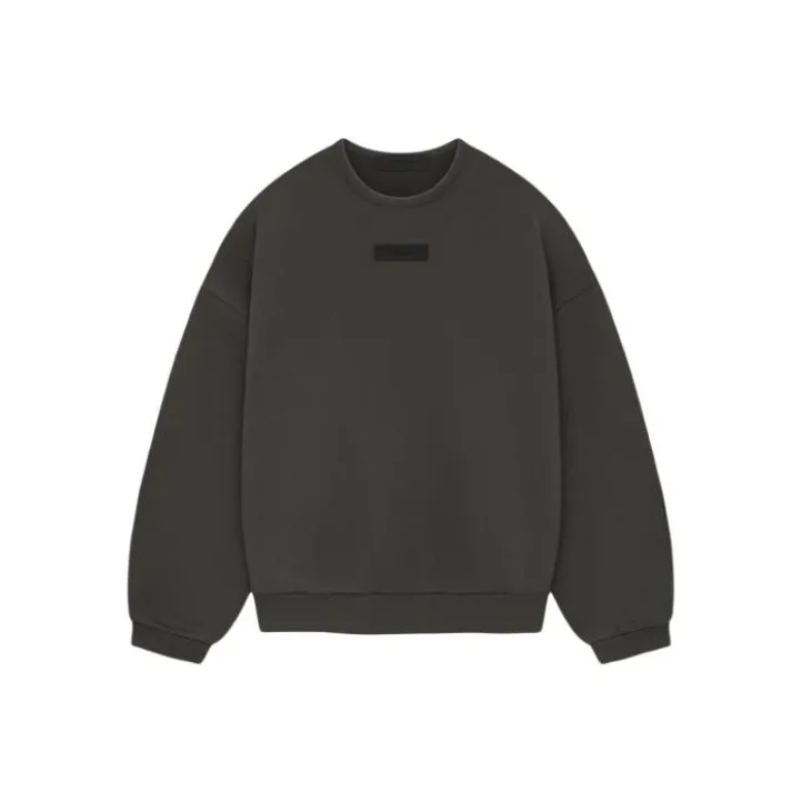 Fear of God Essentials SS24 Свитшот Мужской Ink Black