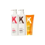 3종 세트: 샴푸 500ml + 헤어 컨디셔너 500ml + 헤어 마스크 200g