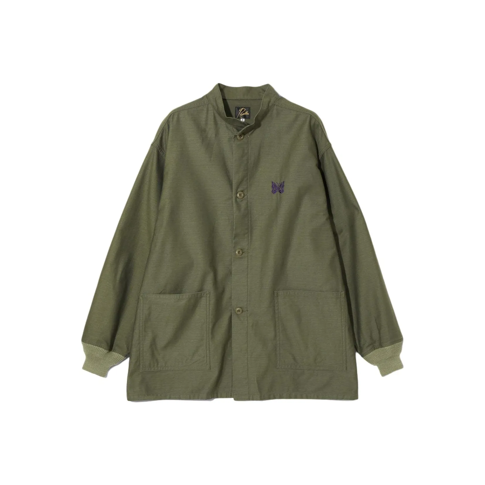 Needles SS25 Рубашка Унисекс Армейский зеленый