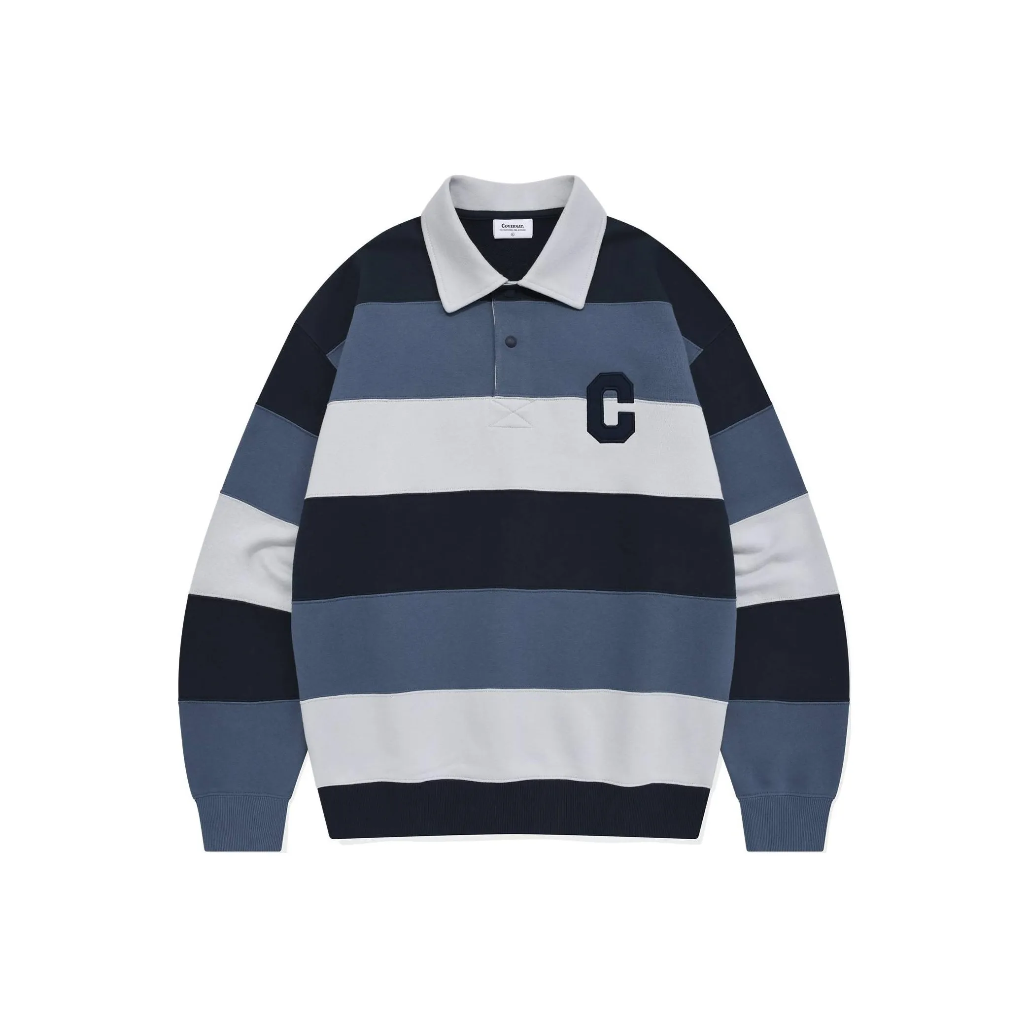 COVERNAT SS24 Polo Shirt Unisex Marine Blue