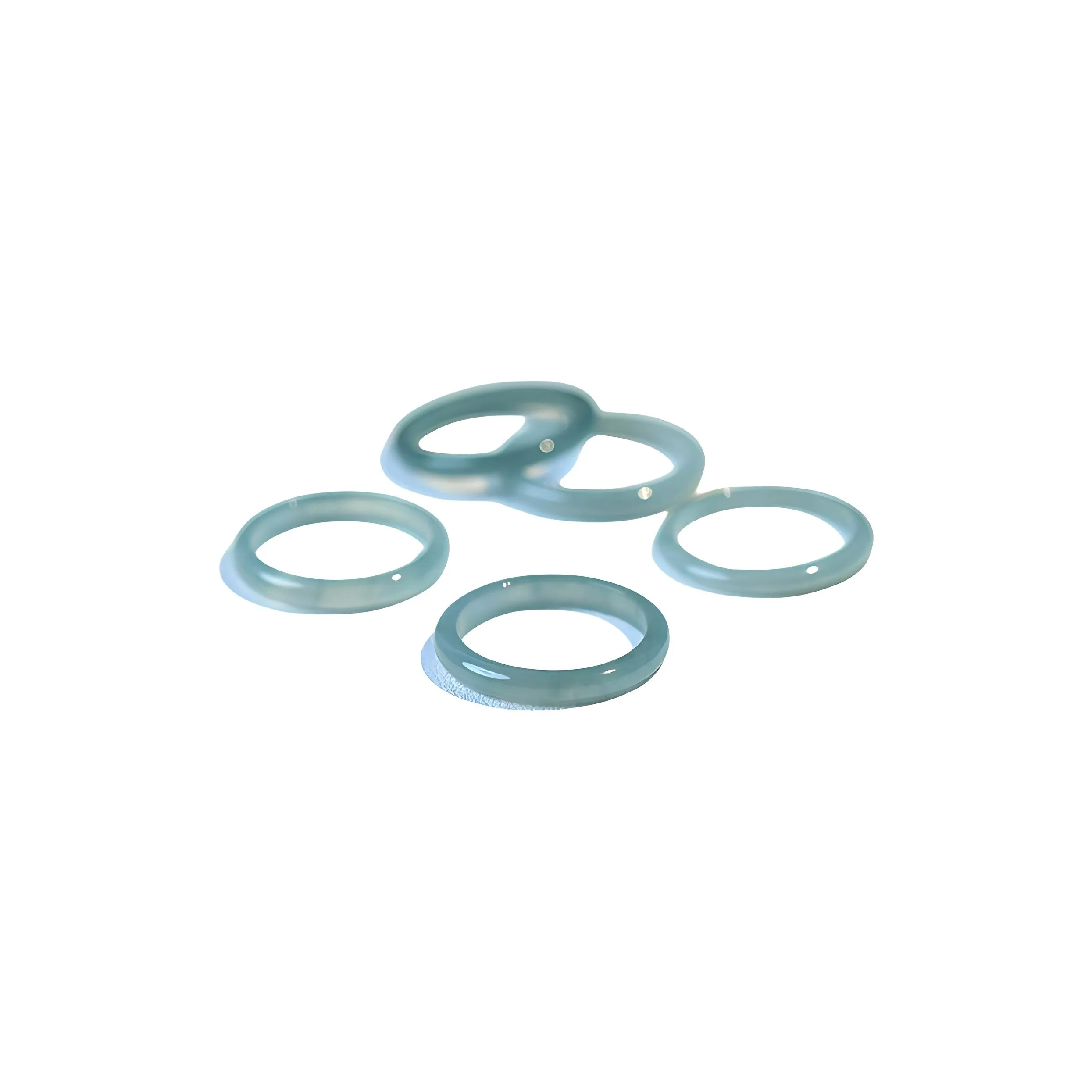 Tokai Family Ice Glutinous Jadeite Rings Unisex