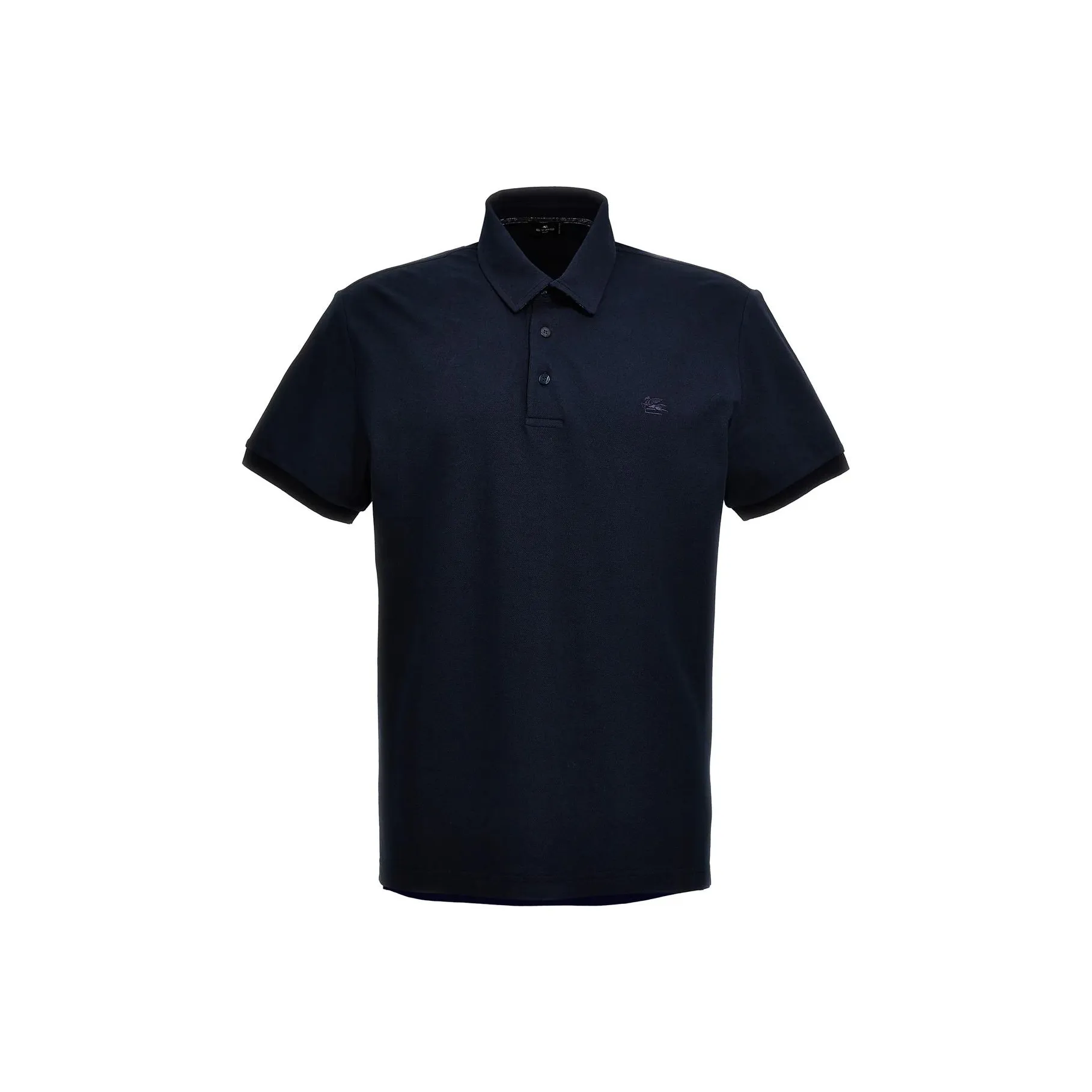 ETRO Logo Embroidered Short Sleeved Polo Shirt
