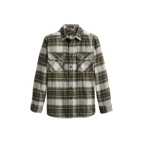 PENDLETON Зеленые Мужские Рубашки