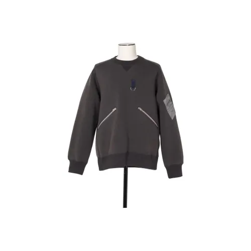 sacai Серый Мужские Свитшоты