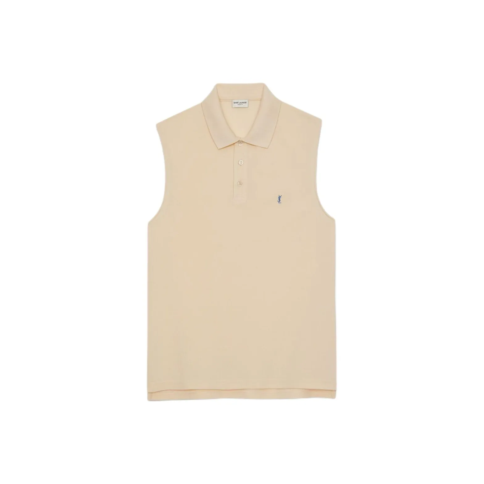 SAINT LAURENT Поло Мужское Желтое