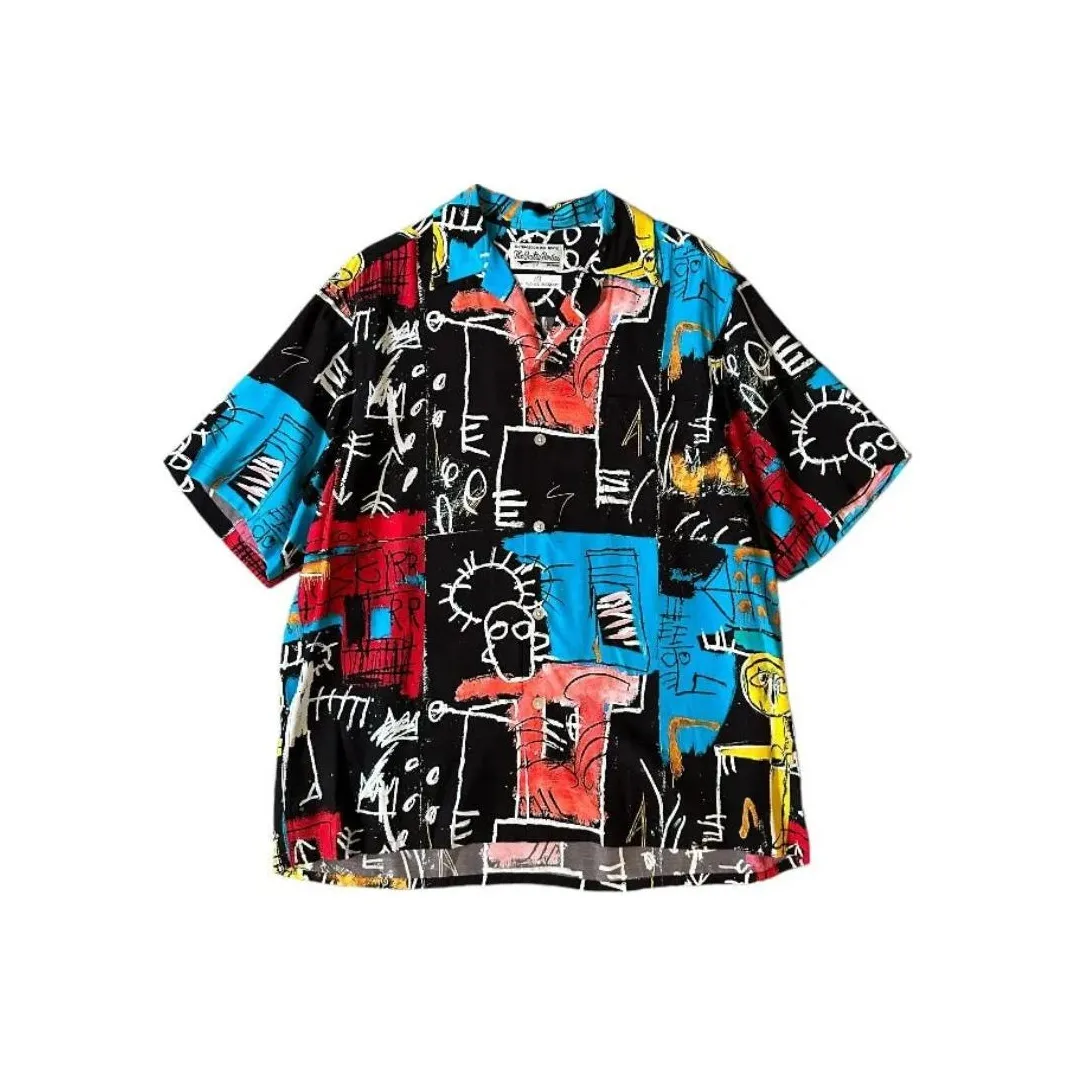 WACKO MARIA Совместное издание x Jean Michel Рубашка Унисекс Многоцветная