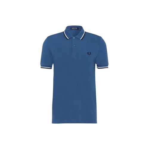 FRED PERRY Синий Мужское Поло