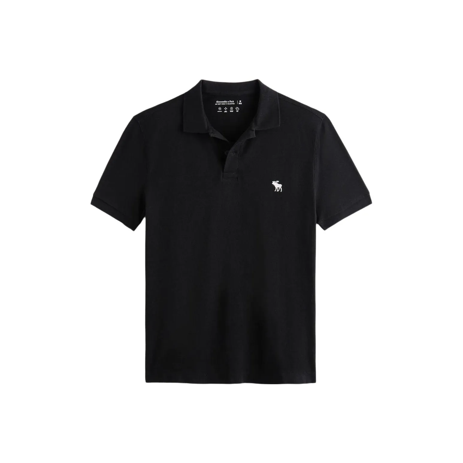 Abercrombie＆Fitch Polo Shirt Men's Black