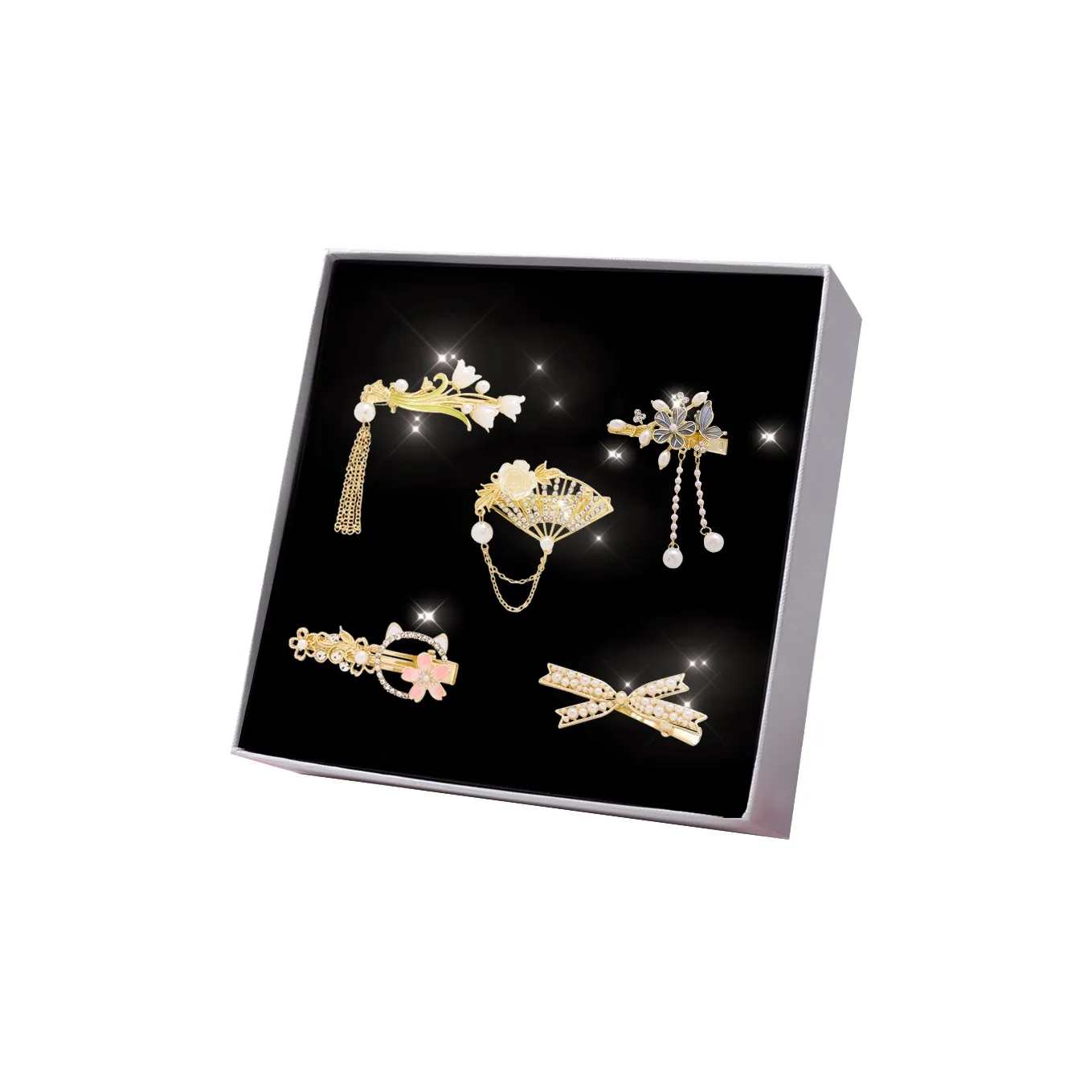 SENDME Сплав Заколки для волос Женские