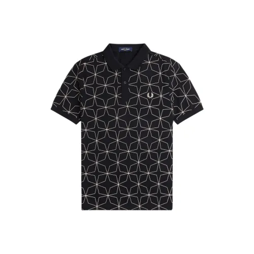 FRED PERRY Черный Мужское Поло