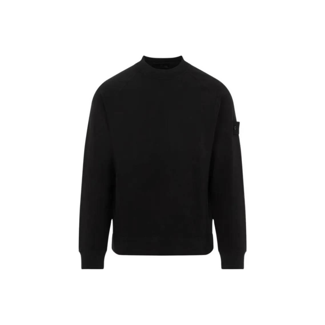 STONE ISLAND Logo Patch Crewneck Sweatshirt