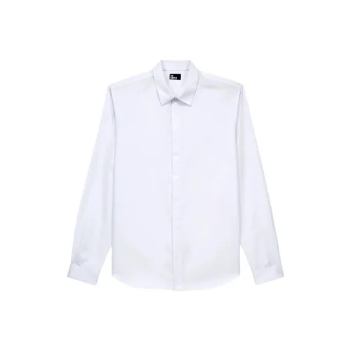 THE KOOPLES Белая Мужская Рубашка