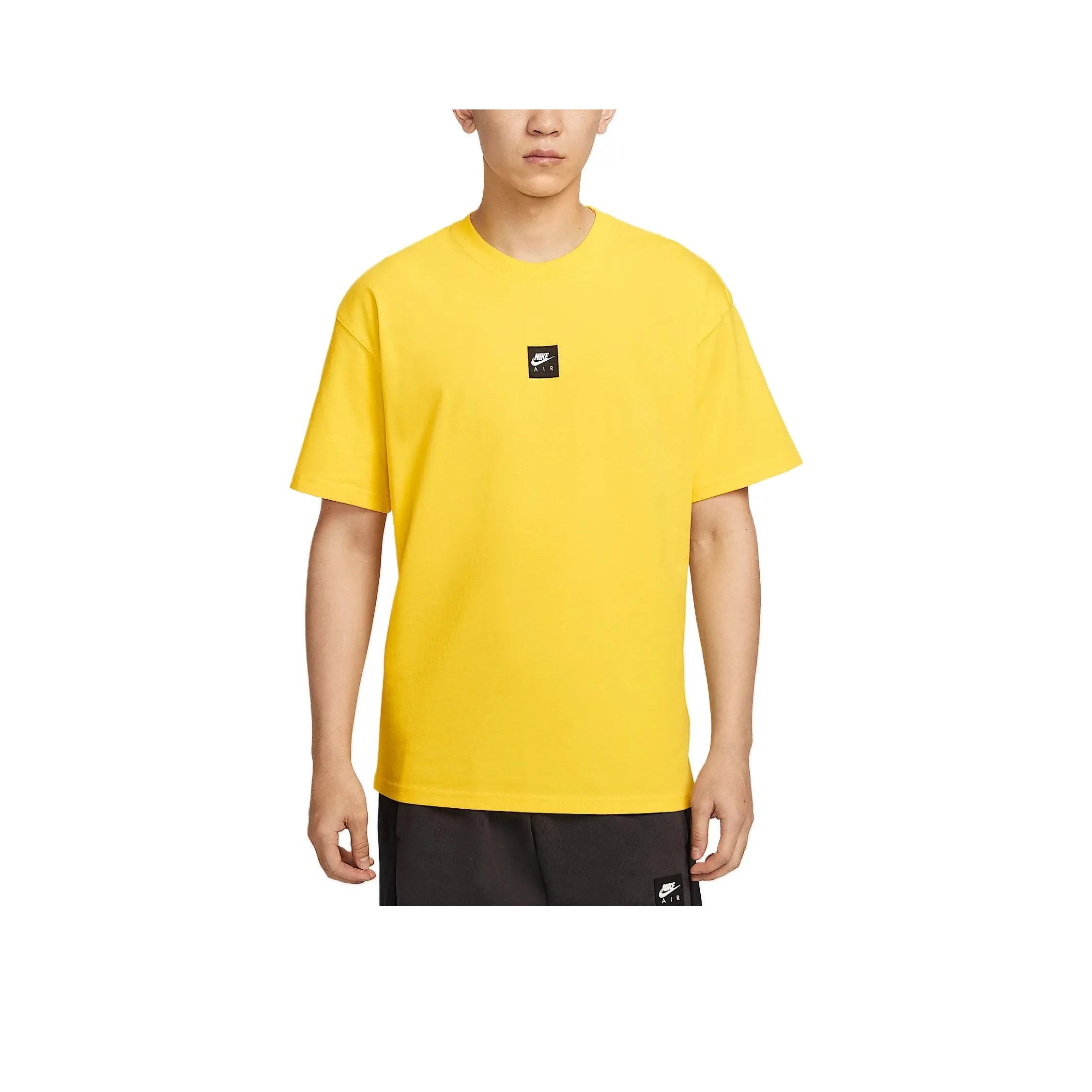 Nike Sportswear T-Shirt Мужской Сияющий Желтый