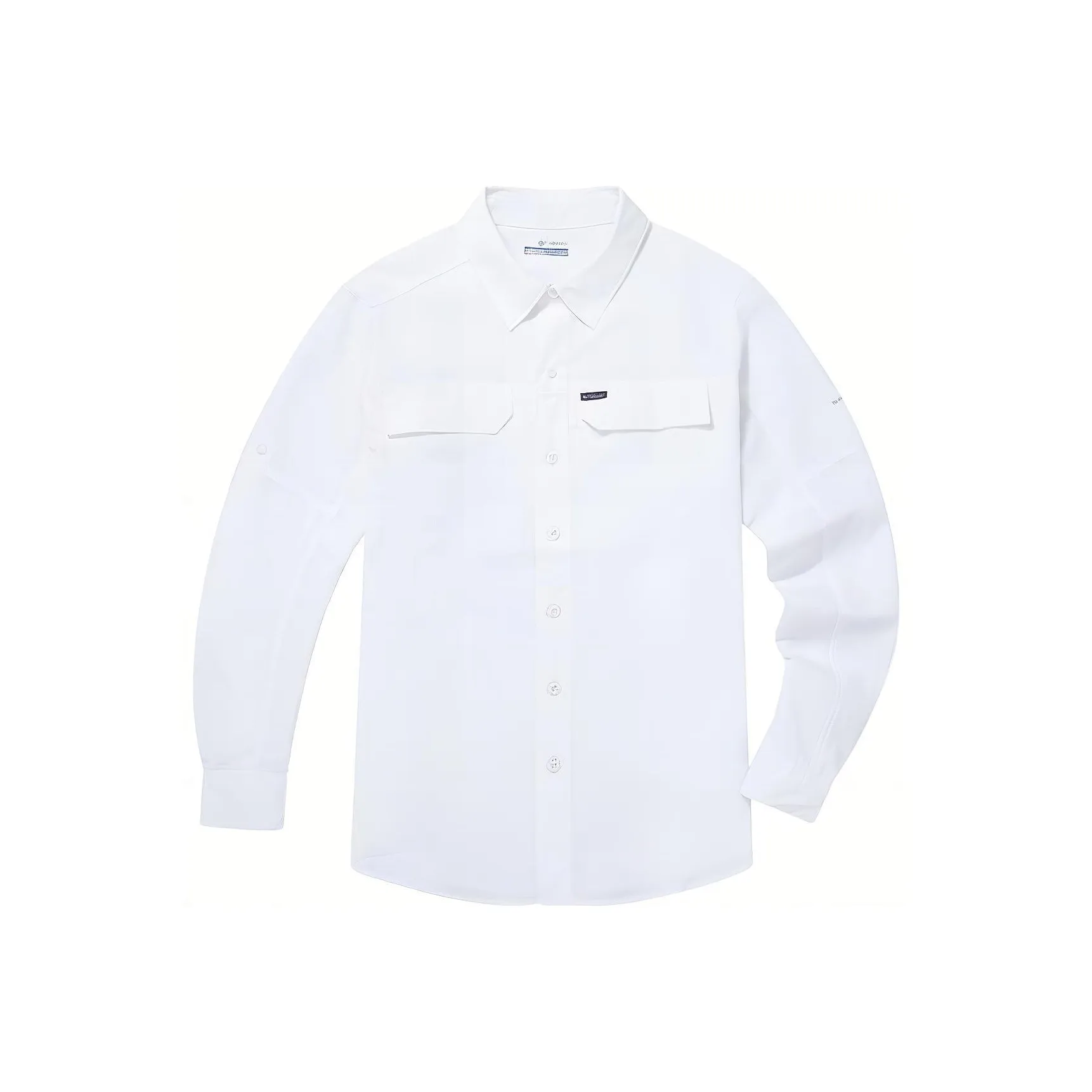 Коллаборация Columbia Белые Мужские Рубашки