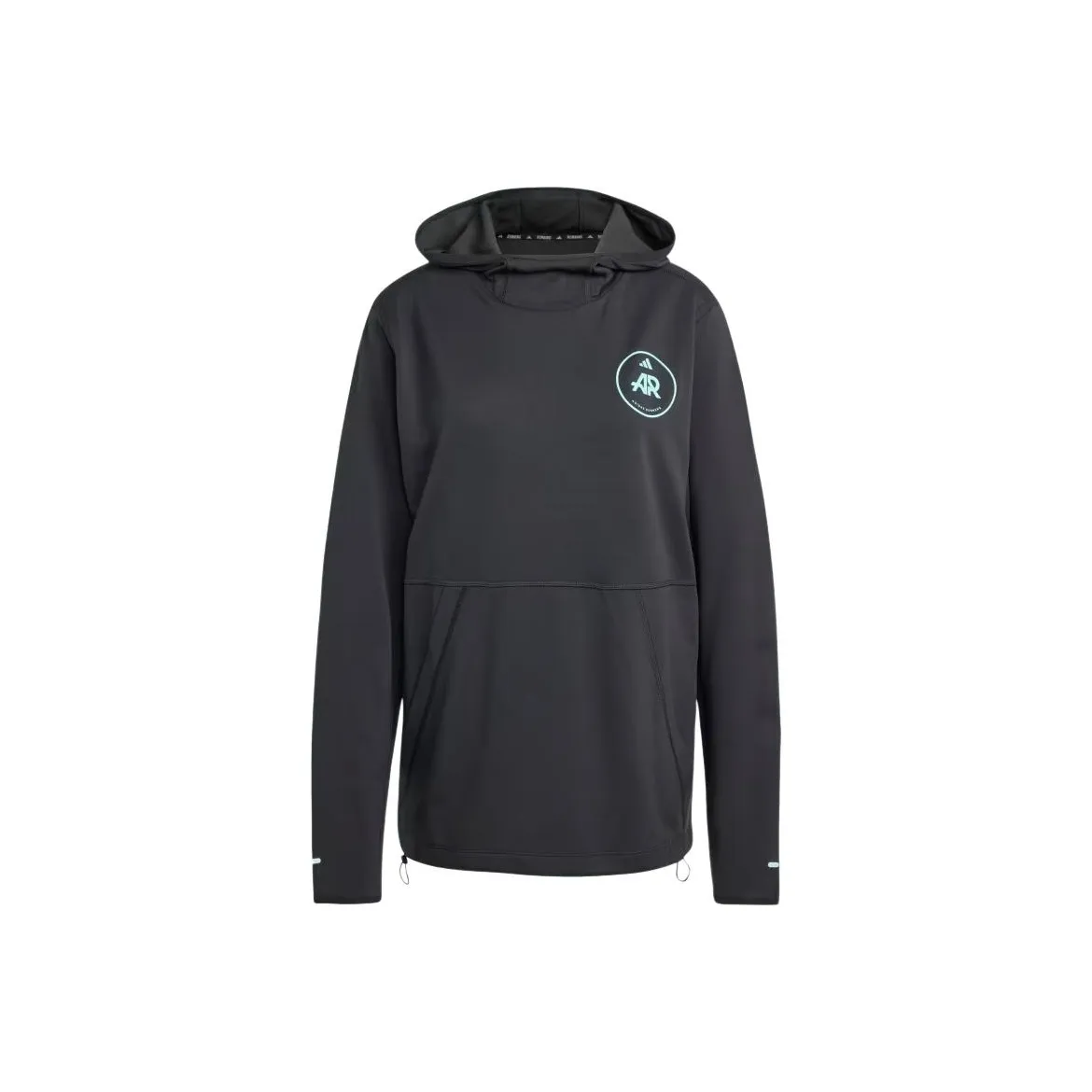 Adidas OWN THE RUN RUNNERS HOODIE GENDER NEUTRAL Sweatshirt Unisex Black