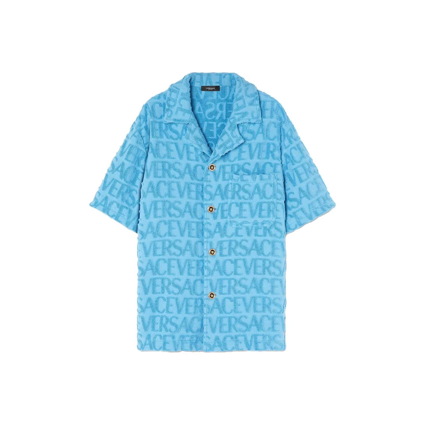 VERSACE Светло-синие Мужские Рубашки