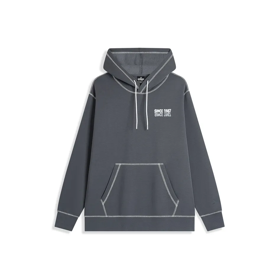 XTEP Sweatshirt Unisex Misty Ash Gray