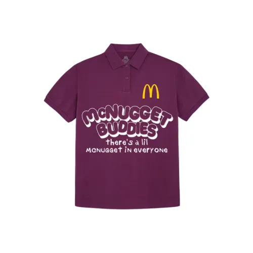 McDonald's Kerwin Frost Co Branded FW23 Каштановый Унисекс Поло