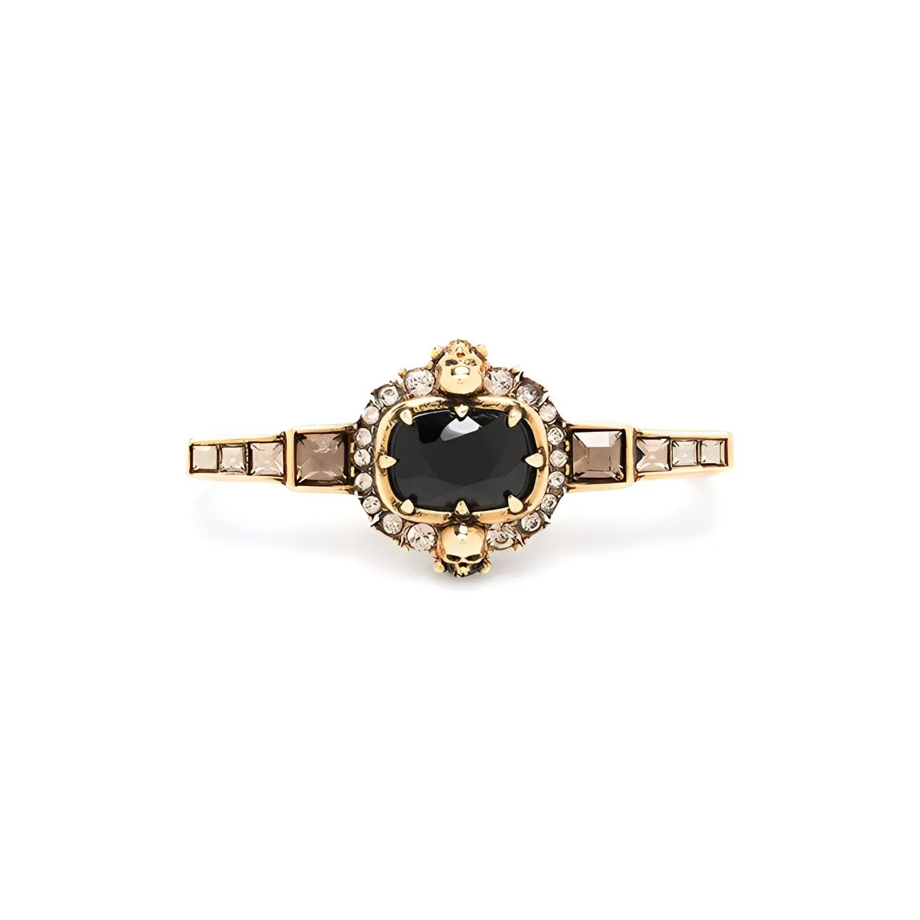 Alexander McQueen Jeweled Stick Bar Ear Cuff