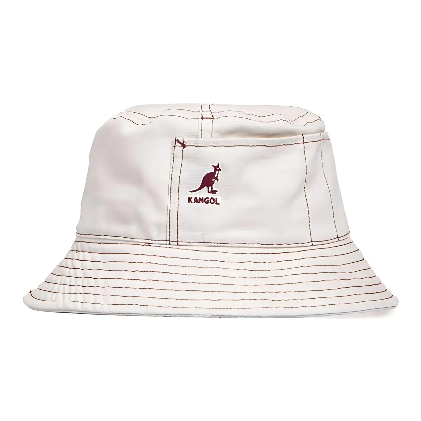 KANGOL Хлопковые Панамы Бежевые Унисекс