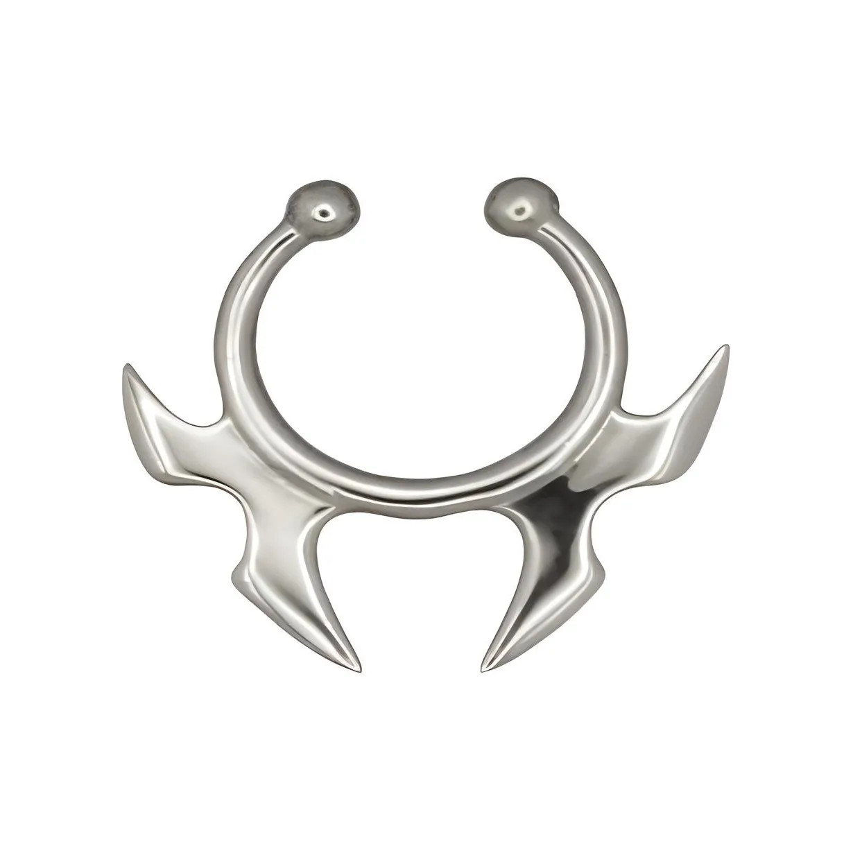 KOOGIS S925 Silver Nose Ring Men's
