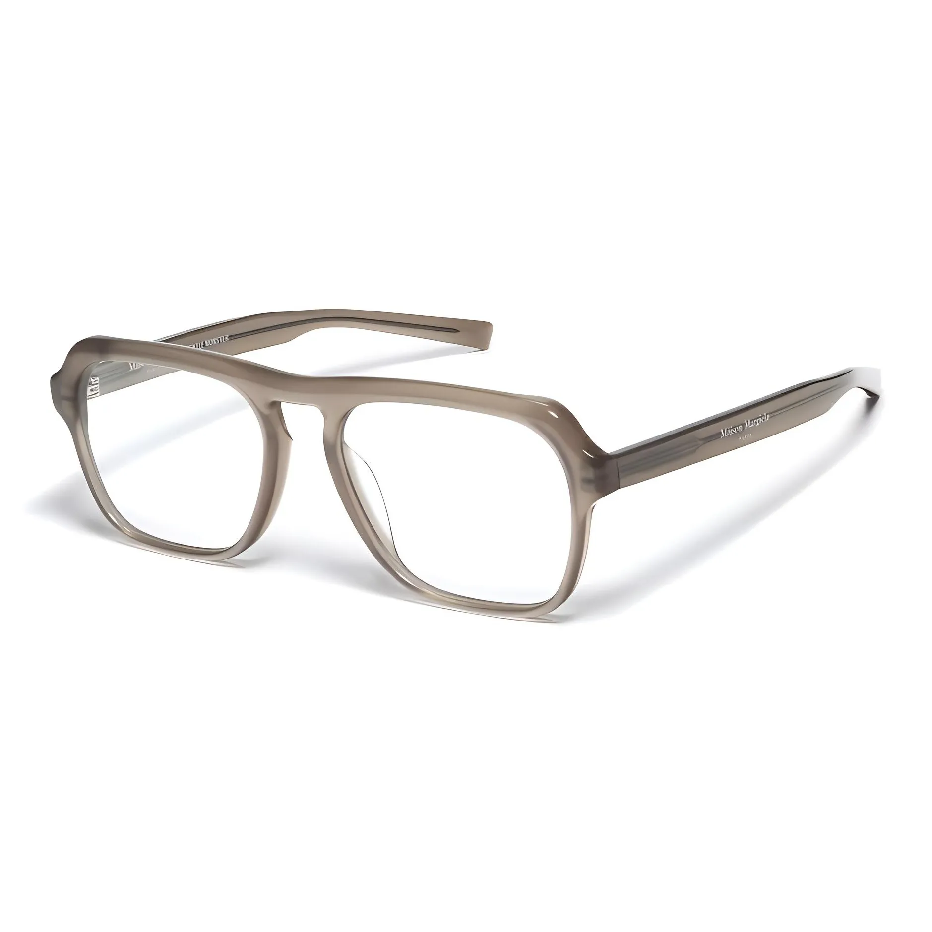 Maison Margiela X GENTLE MONSTER Maison Margiela Eyeglass Frames Unisex Light Brown