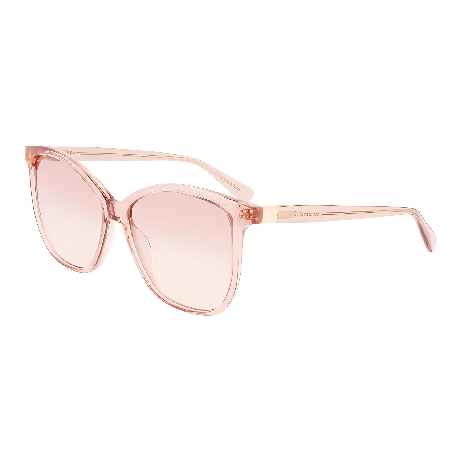 LONGCHAMP Cat Eye Sunglasses Nude Women's Pink