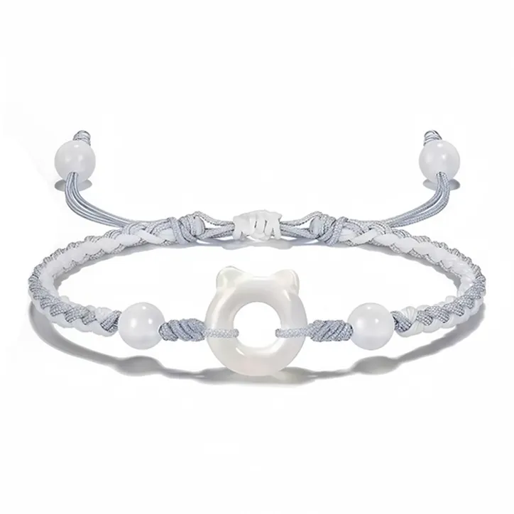 CUIRUYA Цветные браслеты с шнурками Унисекс