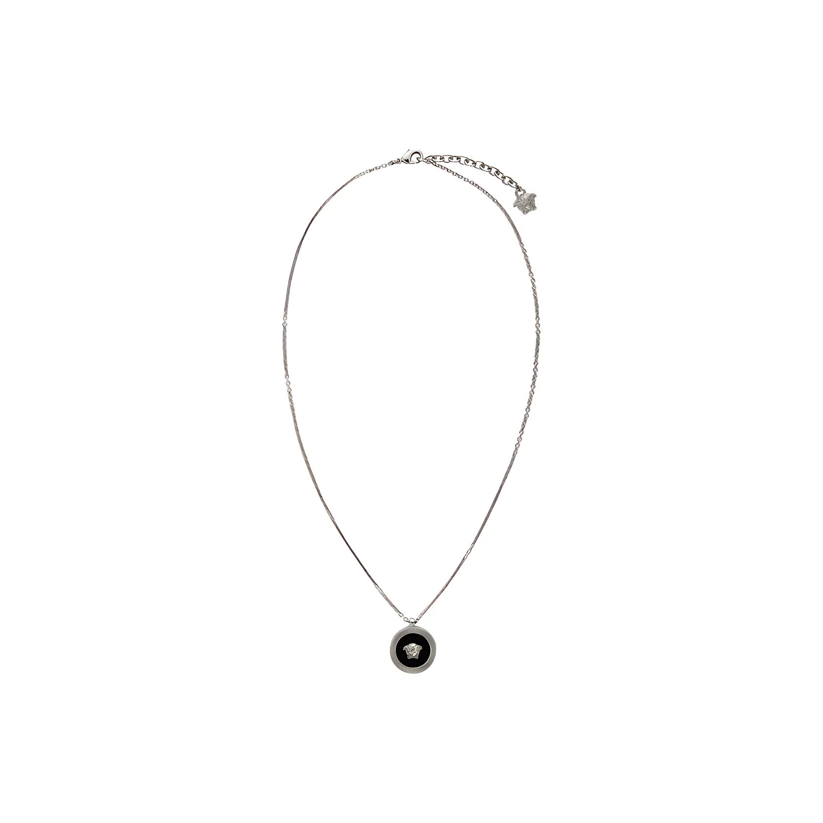 VERSACE Medusa Enamel pendant Necklace