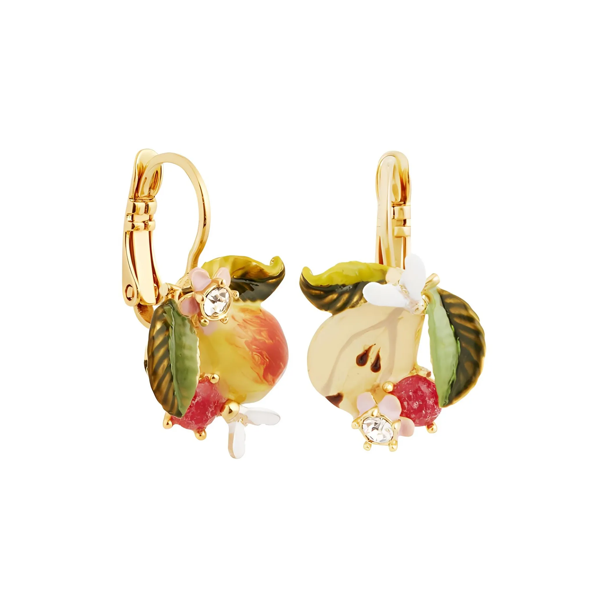 LES NEREIDES Золотой Покрытый Серьги из лата Женские Многоцветный